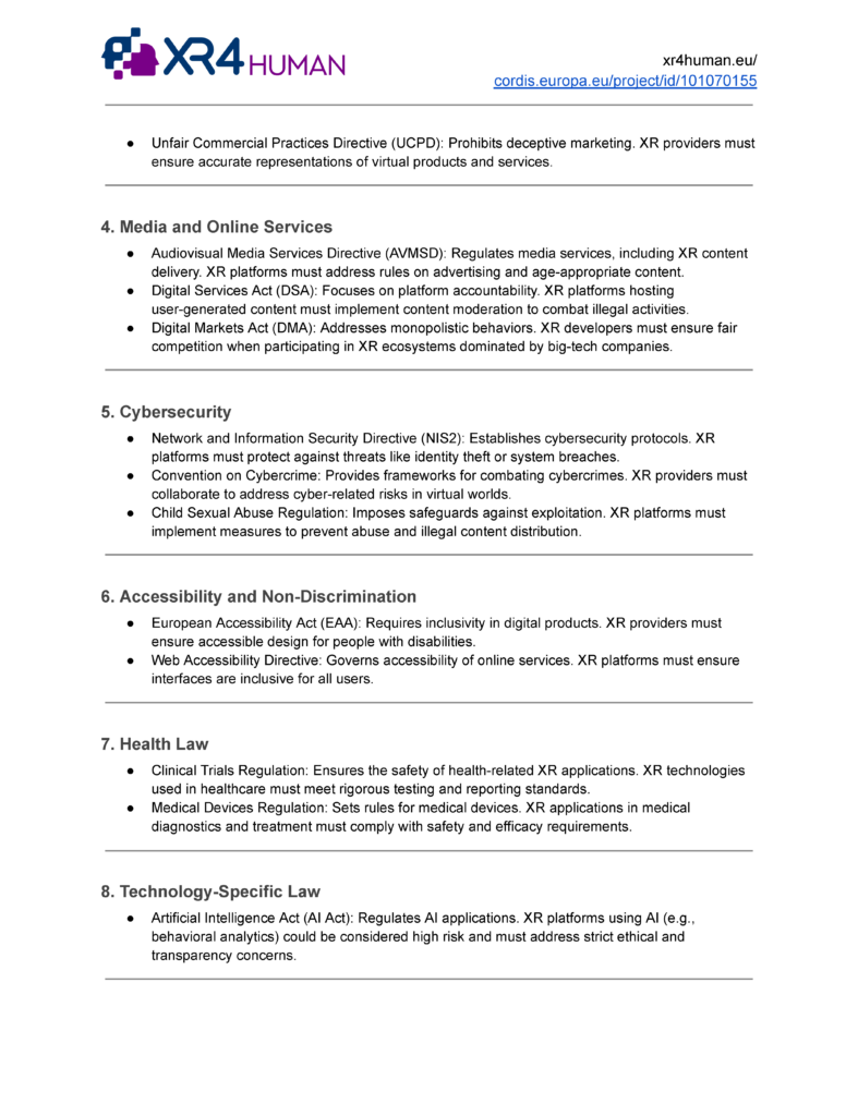 XR4HUMAN Regulatory Gap Analysis - 2 Pager_Page_2