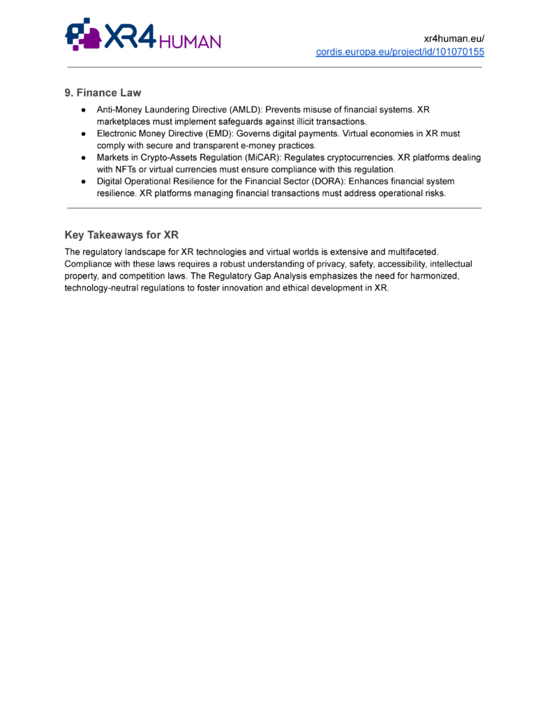 XR4HUMAN Regulatory Gap Analysis - 2 Pager_Page_3